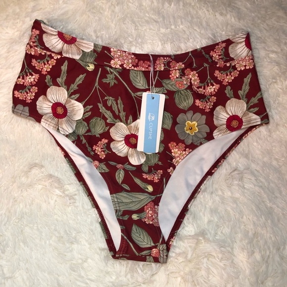 Cupshe Other - Cupshe Red and Green Bikini Bottom size